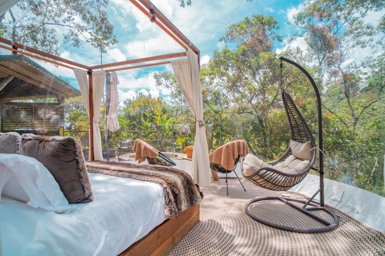 Hotel Bubblesky Glamping Guatapé Exterior foto