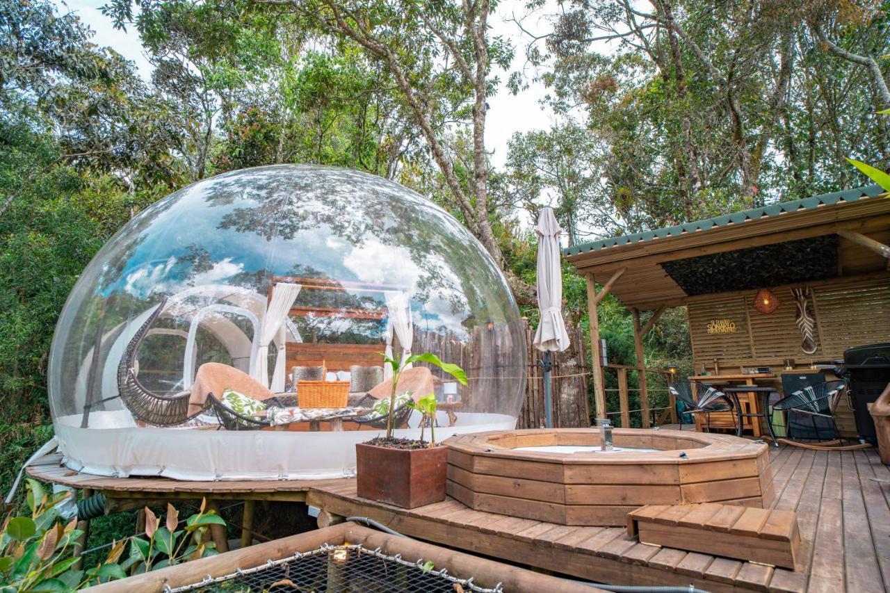 Hotel Bubblesky Glamping Guatapé Exterior foto