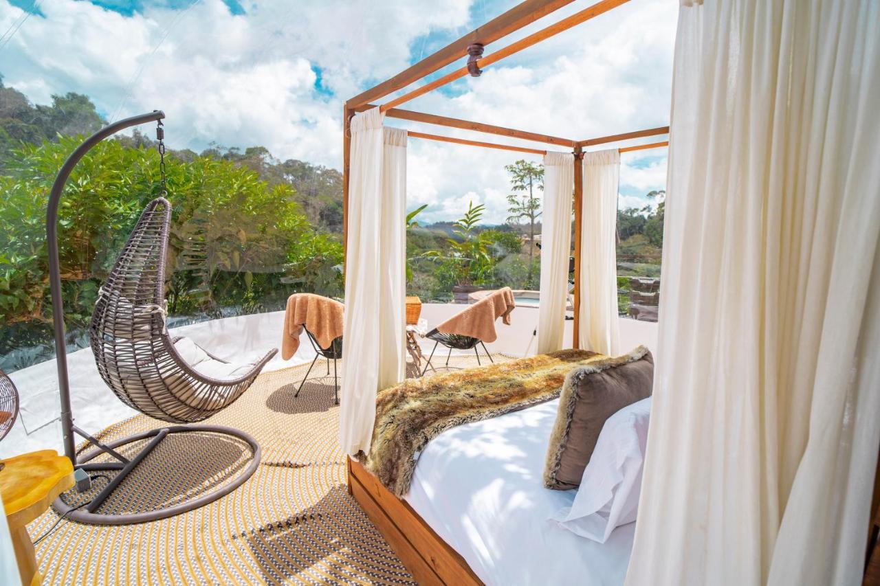Hotel Bubblesky Glamping Guatapé Exterior foto