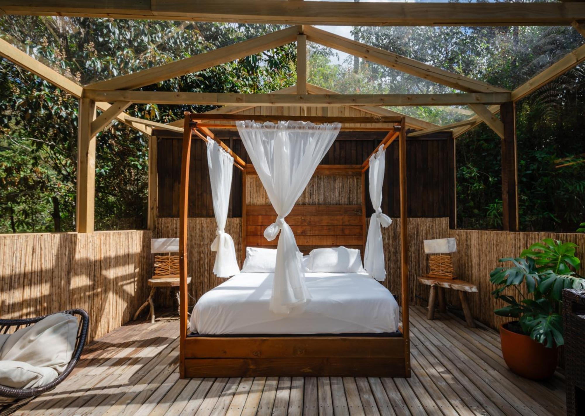 Hotel Bubblesky Glamping Guatapé Exterior foto